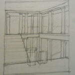 22 Stairs Balconies pencil 1968 A5